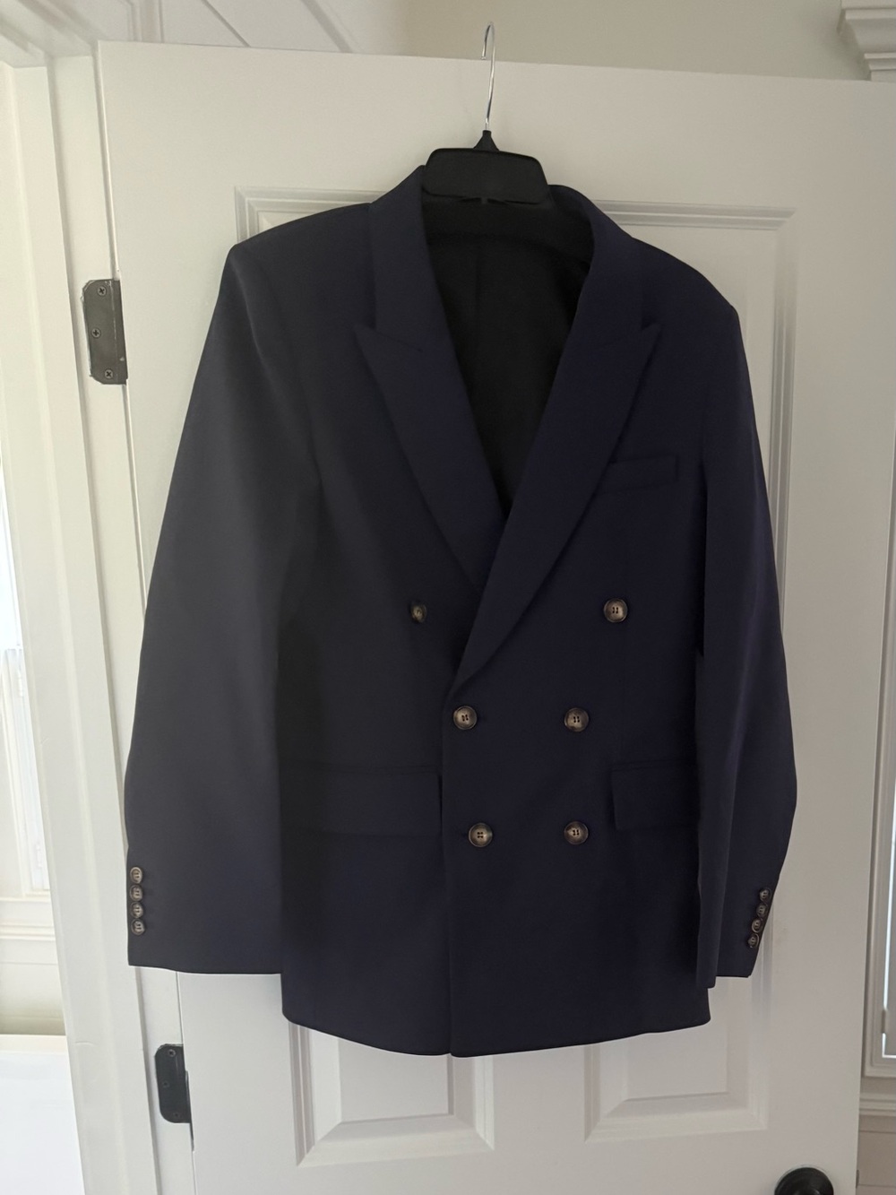 NWT Victoria Beckham Blazer. Size US 0/ UK 4. Midnight Blue.